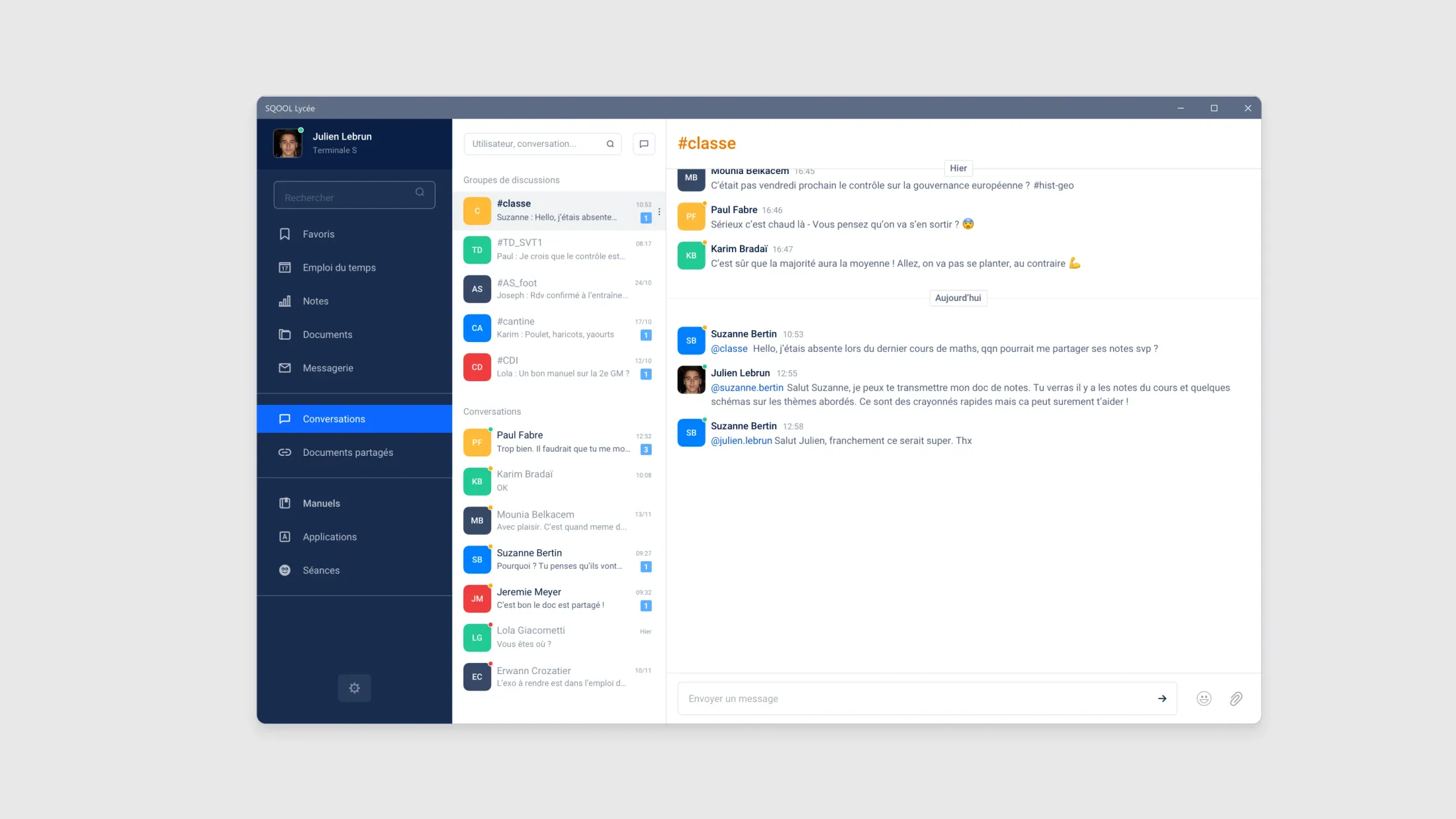 Hi SQOOL — UI